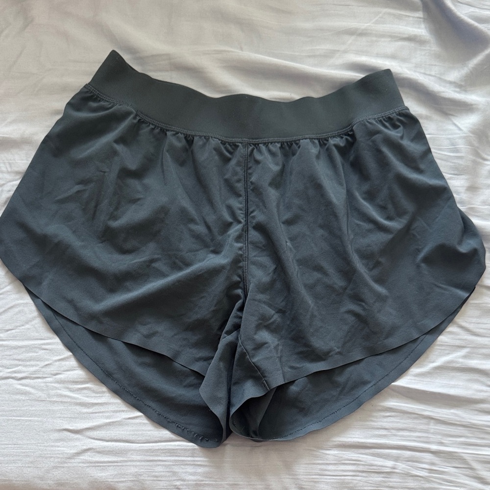 CRZ Yoga Charcoal/Navy Women's Athletic Running Shorts